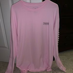 Men’s XL Long Sleeve Pink Checkered Shirt